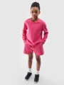 Manga comprida oversize lisa rapariga - rosa 4FJWSS25TLONF377 rosa