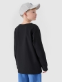 Camisola De Manga Comprida Para Rapaz - Preto - 4FJWSS25TLONM421         
