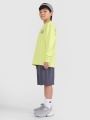Manga comprida oversize com estampado - branco 4FJWSS25TLONM435 Verde
