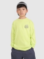Manga comprida oversize com estampado - branco 4FJWSS25TLONM435 Verde