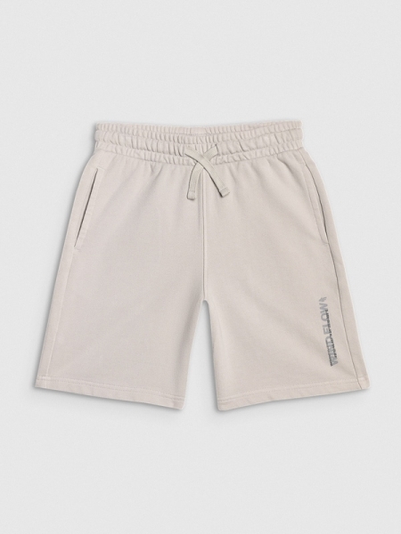 Calções de Treino para Rapaz - Cinzento - 4FJWSS25TSHOM488                      