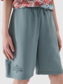 Calções Jogger para Rapaz - Turquesa - 4FJWSS25TSHOM500