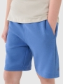Calções de Treino para Rapaz - Azul - 4FJWSS25TSHOM600                  