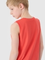 Sem mangas 4FJWSS25TSLEM162 Vermelho