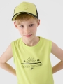 Camisola de Alças para Rapaz - Verde - 4FJWSS25TSLEM163                                                         