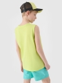 Camisola de Alças para Rapaz - Verde - 4FJWSS25TSLEM163                                                         