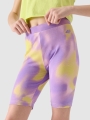 Calções de Ciclismo para Rapariga - Roxo/Violeta - 4FJWSS25TSTIF011 