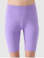 Calções Justos para Rapariga - Violeta - 4FJWSS25TSTIF014 