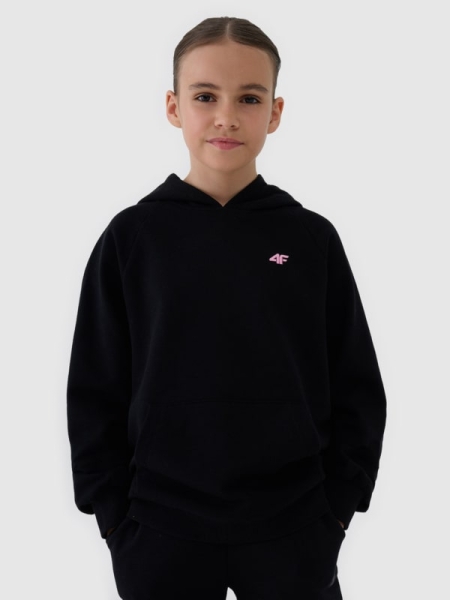 Sweatshirt para Rapariga - Preto - 4FJWSS25TSWSF1478         