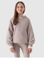 Sweatshirt para Rapariga - Bege - 4FJWSS25TSWSF1478         
