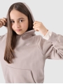 Sweatshirt para Rapariga - Bege - 4FJWSS25TSWSF1478         