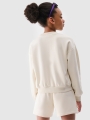 Sweatshirt para Rapariga - Bege - 4FJWSS25TSWSF1479          