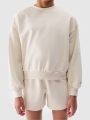 Sweatshirt para Rapariga - Bege - 4FJWSS25TSWSF1479          
