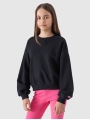 Sweatshirt para Rapariga - Preto - 4FJWSS25TSWSF1479          