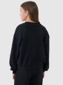Sweatshirt para Rapariga - Preto - 4FJWSS25TSWSF1479          