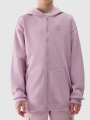 Casaco de Fato de Treino para Rapariga - Roxo/Violeta - 4FJWSS25TSWSF1482           
