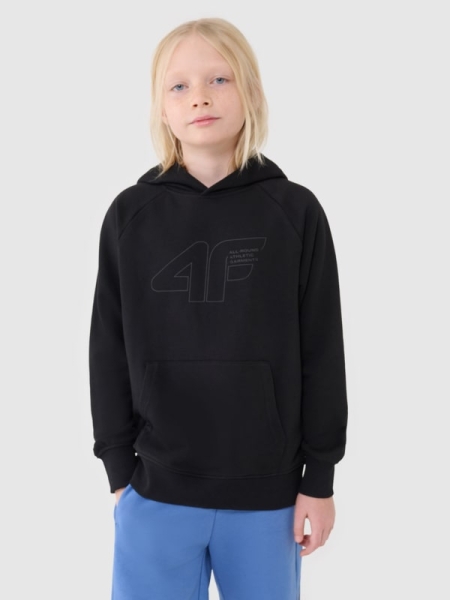 Sweatshirt para Rapaz - Preto - 4FJWSS25TSWSM1712           