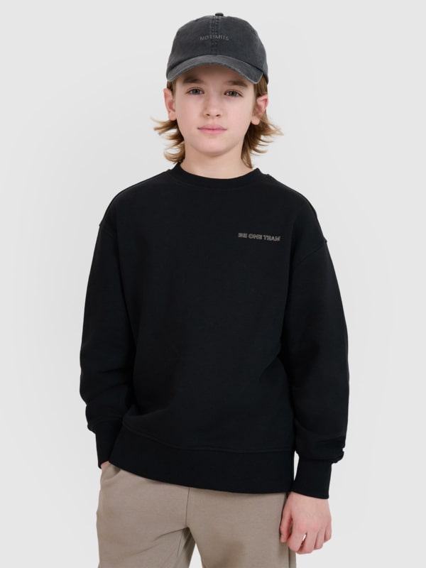 Sweatshirt para Rapaz - Preto - 4FJWSS25TSWSM1713            