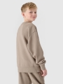 Sweatshirt para Rapaz - Bege - 4FJWSS25TSWSM1713            