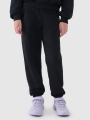 Calças Fato de Treino Jogger para Rapariga - Preto - 4FJWSS25TTROF0950	