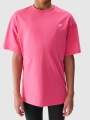 T-shirt lisa oversize para rapariga - rosa 4FJWSS25TTSHF1851 rosa