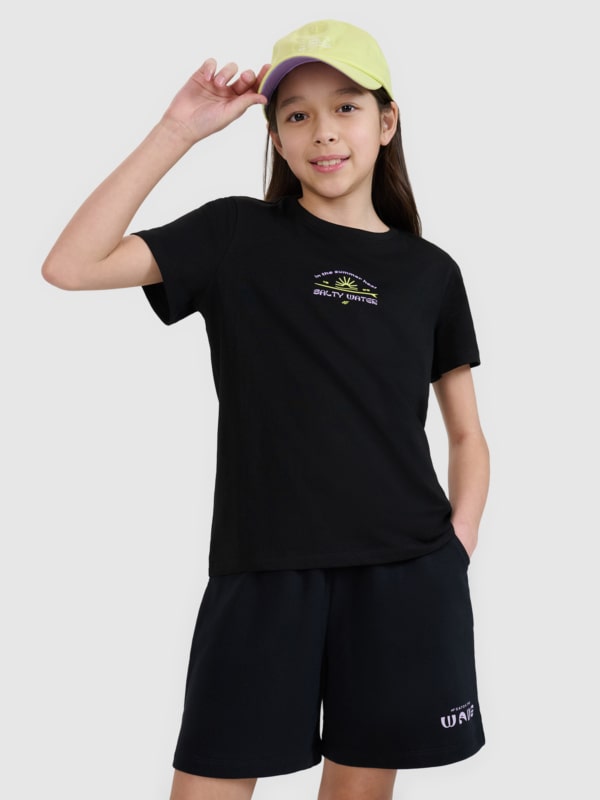 TSHIRT 4FJWSS25TTSHF1871 preto