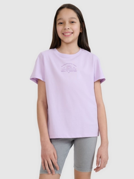 TSHIRT 4FJWSS25TTSHF1871 roxo