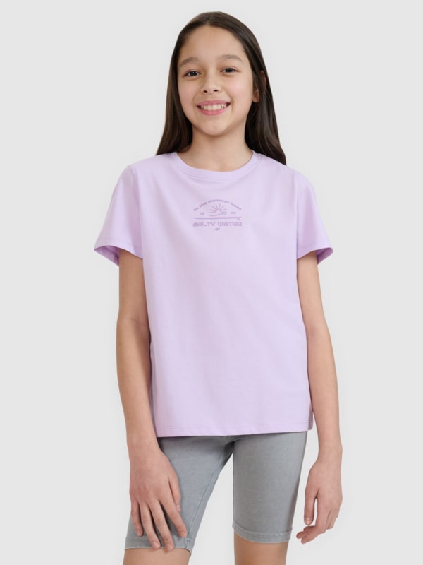TSHIRT 4FJWSS25TTSHF1871 roxo