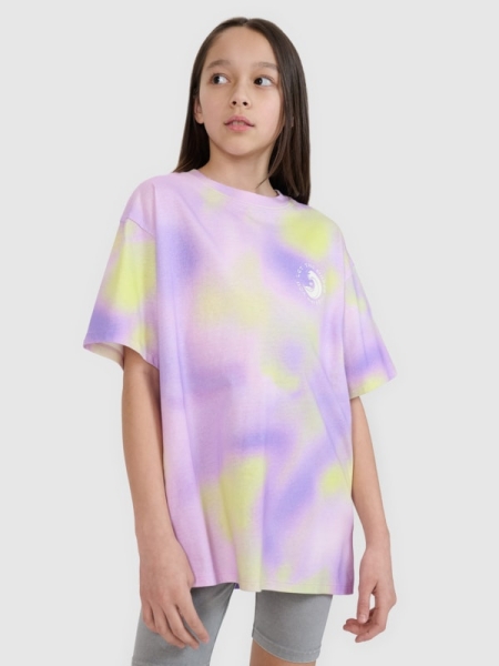 TSHIRT 4FJWSS25TTSHF2253 roxo
