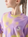 TSHIRT 4FJWSS25TTSHF2253 roxo