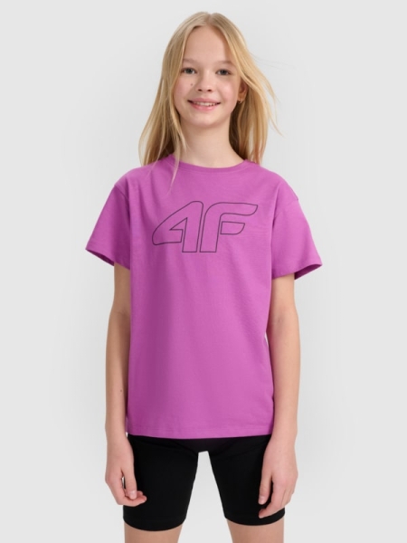 TSHIRT 4FJWSS25TTSHF2327 violeta