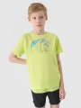 T-shirt para Rapaz - Verde - 4FJWSS25TTSHM1917         