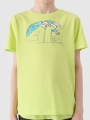T-shirt para Rapaz - Verde - 4FJWSS25TTSHM1917         
