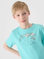 T-shirt para Rapaz - Turquesa - 4FJWSS25TTSHM1917         