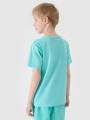 T-shirt para Rapaz - Turquesa - 4FJWSS25TTSHM1917         