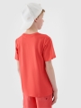 T-shirt para Rapaz - Vermelho - 4FJWSS25TTSHM1917         