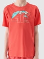 T-shirt para Rapaz - Vermelho - 4FJWSS25TTSHM1917         