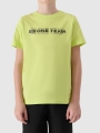 T-shirt para rapaz com estampado - verde 4FJWSS25TTSHM2186 Verde