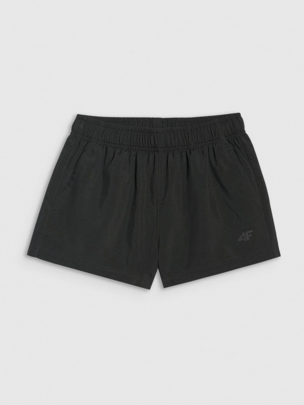 Calções de Banho para Rapariga - Preto - 4FJWSS25UBDSF151  