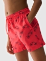 Calções de Banho/Praia para Rapaz - Vermelho - 4FJWSS25UBDSM121      