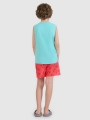 Calções de Banho/Praia para Rapaz - Vermelho - 4FJWSS25UBDSM121      
