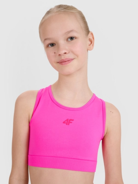 Soutien desportivo 4FJWSS25USBAF156 cor-de-rosa