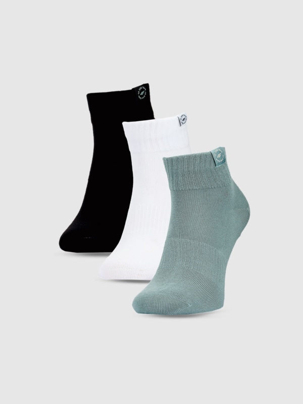 Meias de equipa casuais para rapariga (pack de 3) - multicolorido 4FJWSS25USOCF347 multicolorido