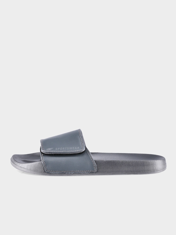 Slides para homem 4FMM00FFLIM032A cinzento