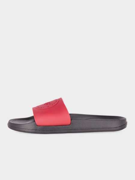 Slides para homem 4FMM00FFLIM047A Vermelho