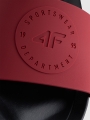 Slides para homem 4FMM00FFLIM047A Vermelho