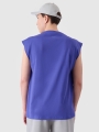 Camisola de Alças Oversize para Homem com Estampado - Roxo/Violeta - 4FRSS24TSLEM148 