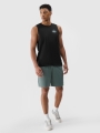 Camisola de Alças para Homem - Preto - 4FRSS24TSLEM212                                                        