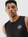 Camisola de Alças para Homem - Preto - 4FRSS24TSLEM212                                                        
