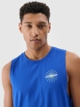 Camisola de Alças para Homem - Azul - 4FRSS24TSLEM212                                                        